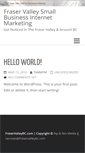 Mobile Screenshot of fraservalleybc.com