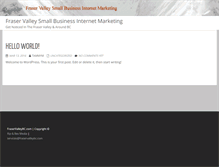 Tablet Screenshot of fraservalleybc.com